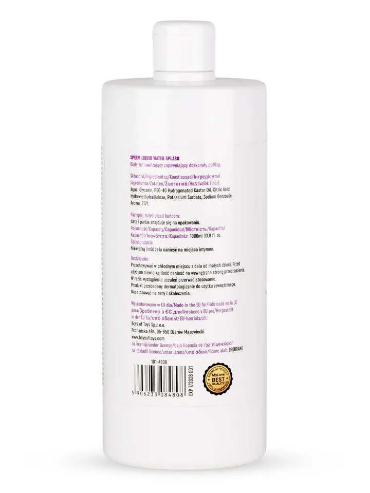 Sperm Liquid-Water-Splash 1000 ml - Artificial sperm 2 [full]