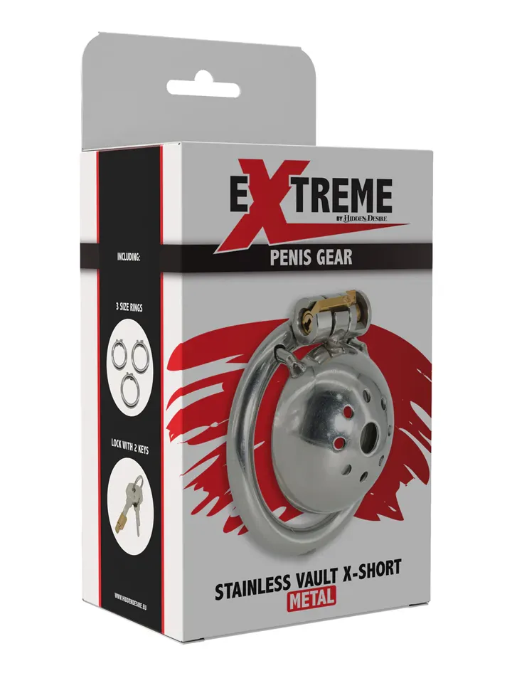 Stainless Cock Vault X-Short - Chastity cage 6 [full]