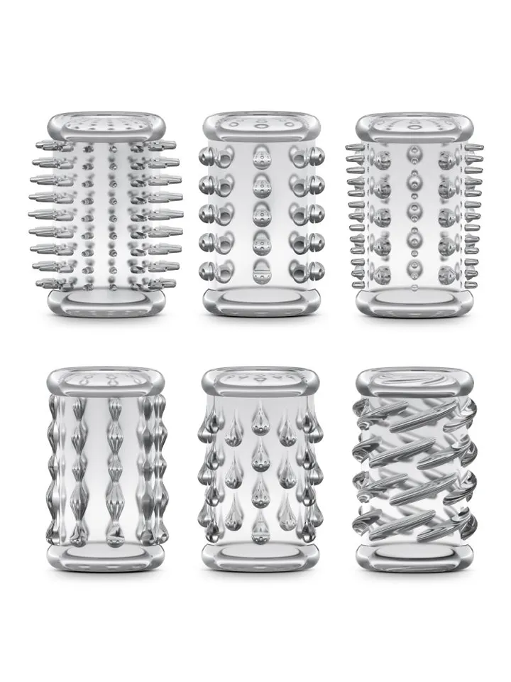 Stay Hard Cock Sleeve Kit Clear - Penis sleeve 2 [full]