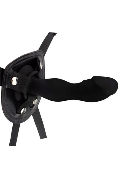 Strap On Rumpy Pumpy 15cm - Umschnalldildo mit Geschirr 1