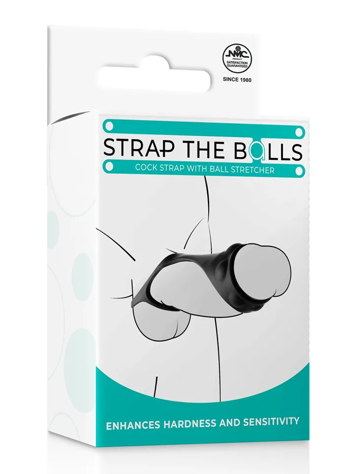 Strap The Balls Cock Strap Ball Stretcher - Penis & scrotum rings 1 [full]