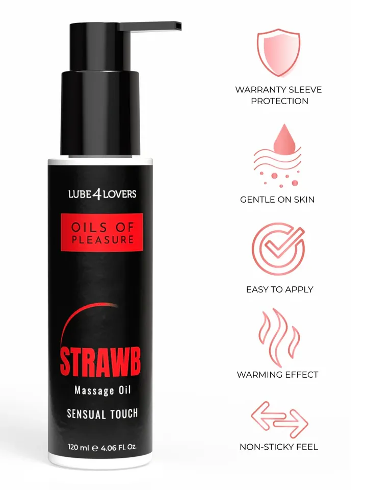 Strawberry Massage Oil 120 ml - Massage oil Strawberry 2 [full]