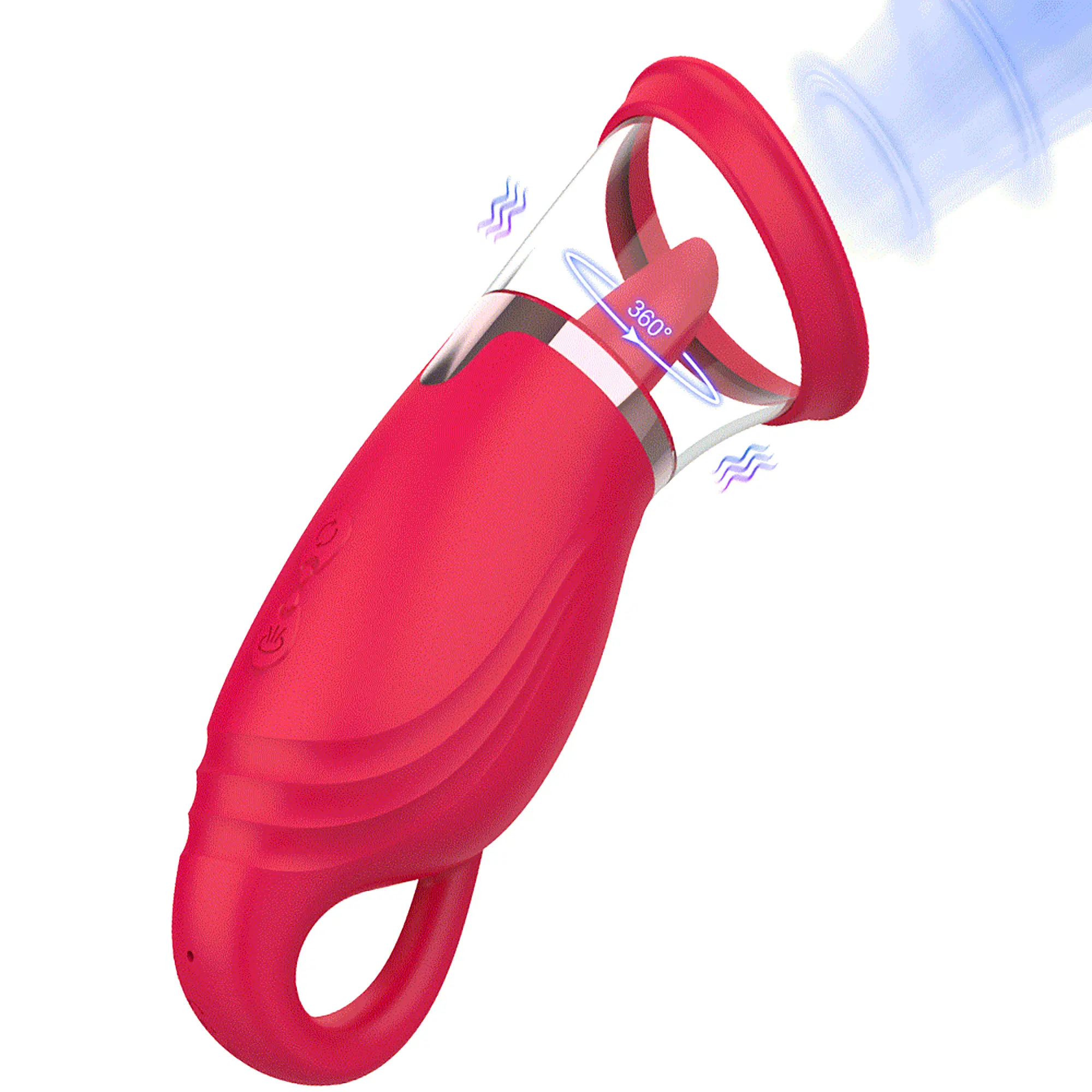 Suction Vibrator With 360° Tongue Stimulation - Clitoral vibrator 1 [full]