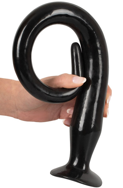 Super Long Flexible Butt Plug Set Black - Extra langer Anal-Dildo 4