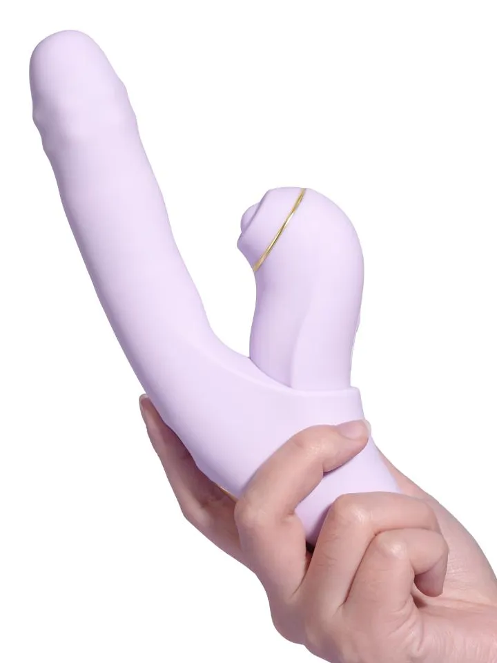 Svakom Duo Glow Thrusting Beaded Vibrator With App - Heating rabbit vibrator 8 [full]