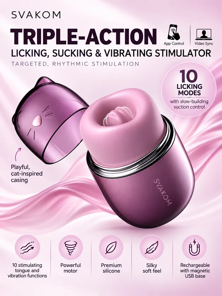 Svakom Klitty Clitoral Stimulator - Clitoral vibrator 1 [full]