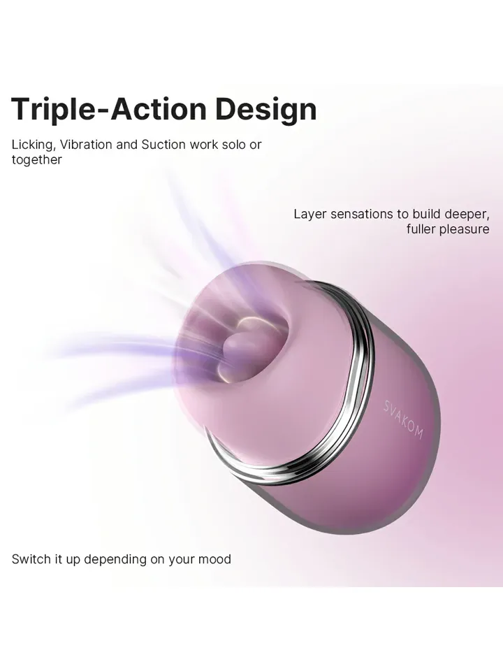 Svakom Klitty Clitoral Stimulator - Clitoral vibrator 2 [full]