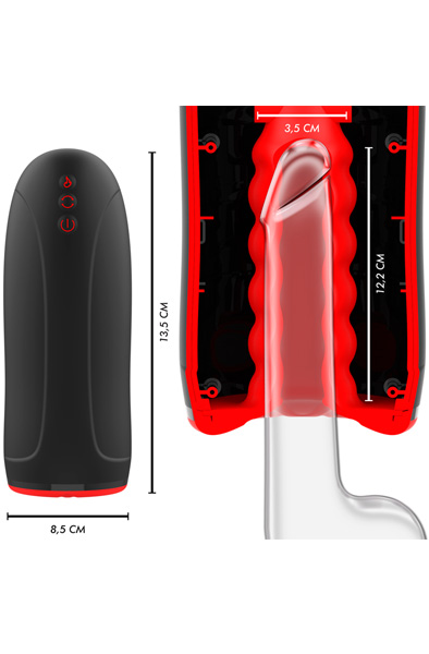 Swing-R Heating Effect & Vibration Masturbator - Automatischer Masturbator 3