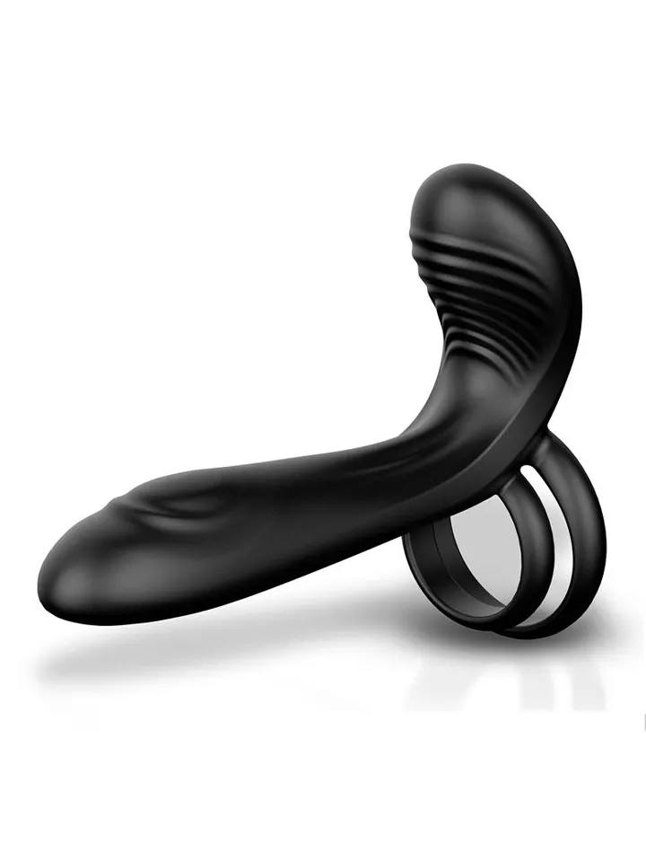 Synkox Girth Gainer Vibrating Double Cockring - Vibrating cock ring 2 [full]