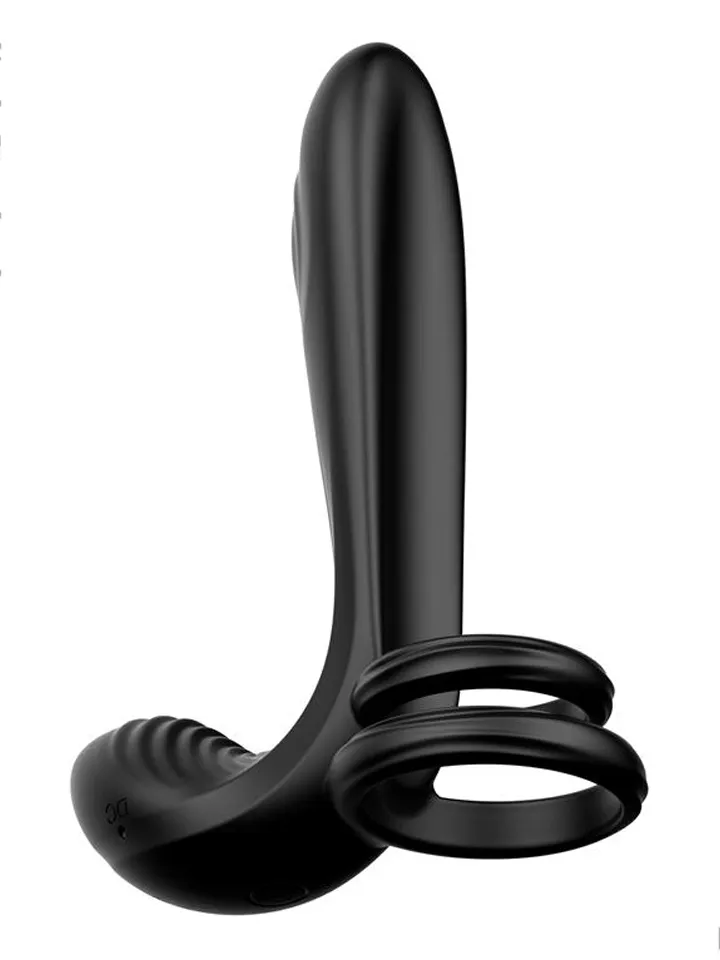 Synkox Girth Gainer Vibrating Double Cockring - Vibrating cock ring 3 [full]