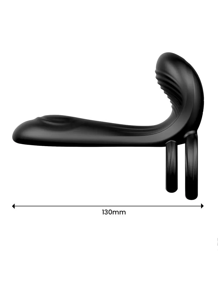 Synkox Girth Gainer Vibrating Double Cockring - Vibrating cock ring 4 [full]