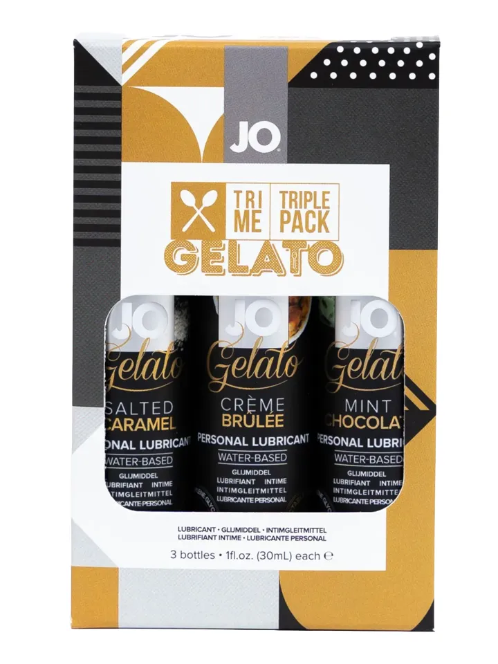 System JO Tri Me Triple Pack Gelato 3x30 ml - Flavoured lubricant 1 [full]