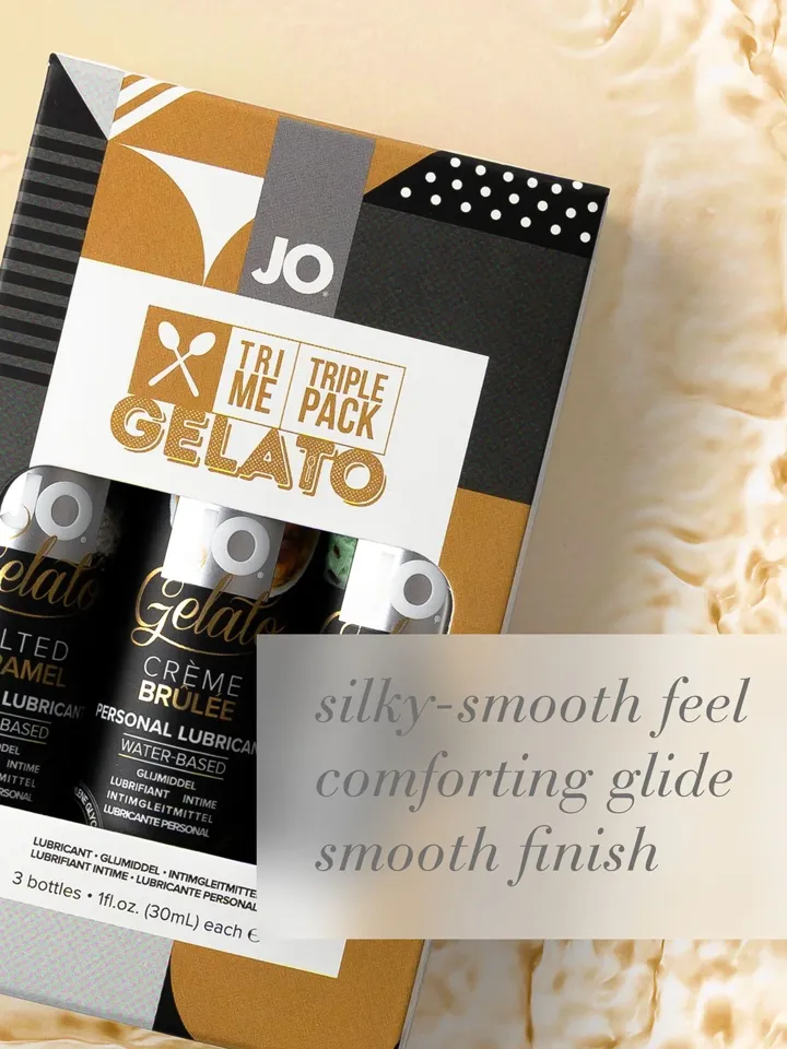 System JO Tri Me Triple Pack Gelato 3x30 ml - Flavoured lubricant 2 [full]