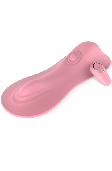 Tapping & Vibrating Vibe Pad Pink - Clitoral vibrator 2