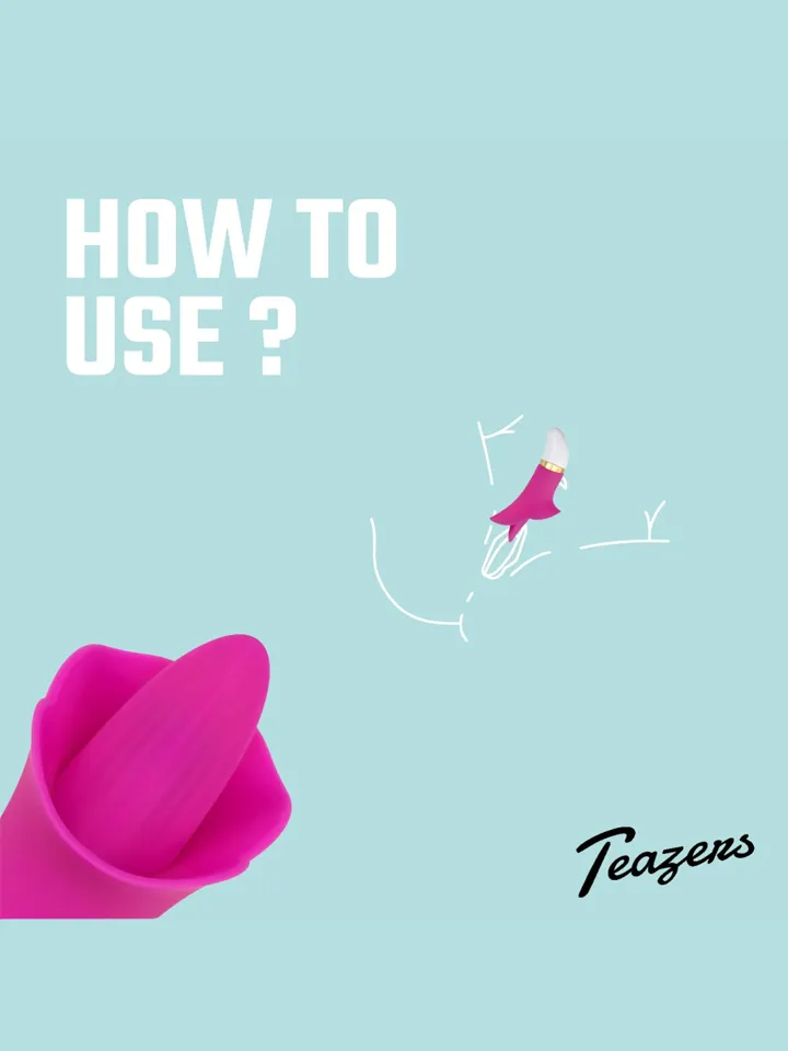 Teazers Clitoris Stimulator With Tongue - Vibrator 2 [full]