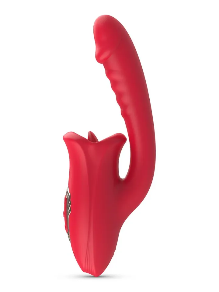 Teazers Dildo With Clitoris Stimulator - Vibrator 4 [full]