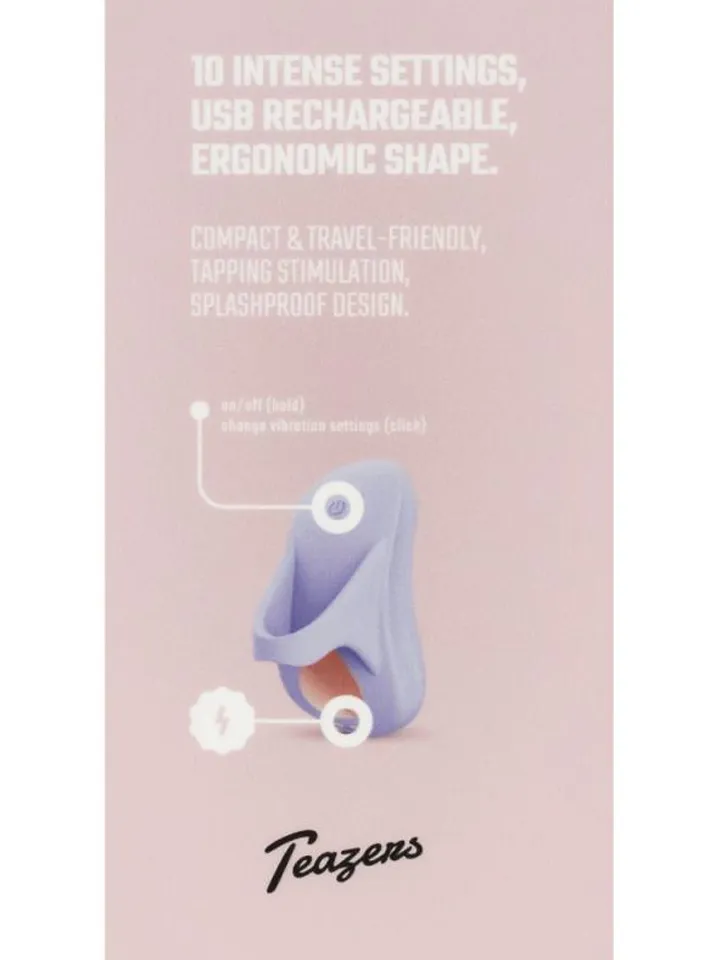 Teazers Finger Vibrator Tapping Toy - Finger vibrator 2 [full]