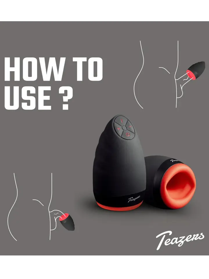 Teazers Heat & Vibration Masturbator - Vibrating masturbator 3 [full]