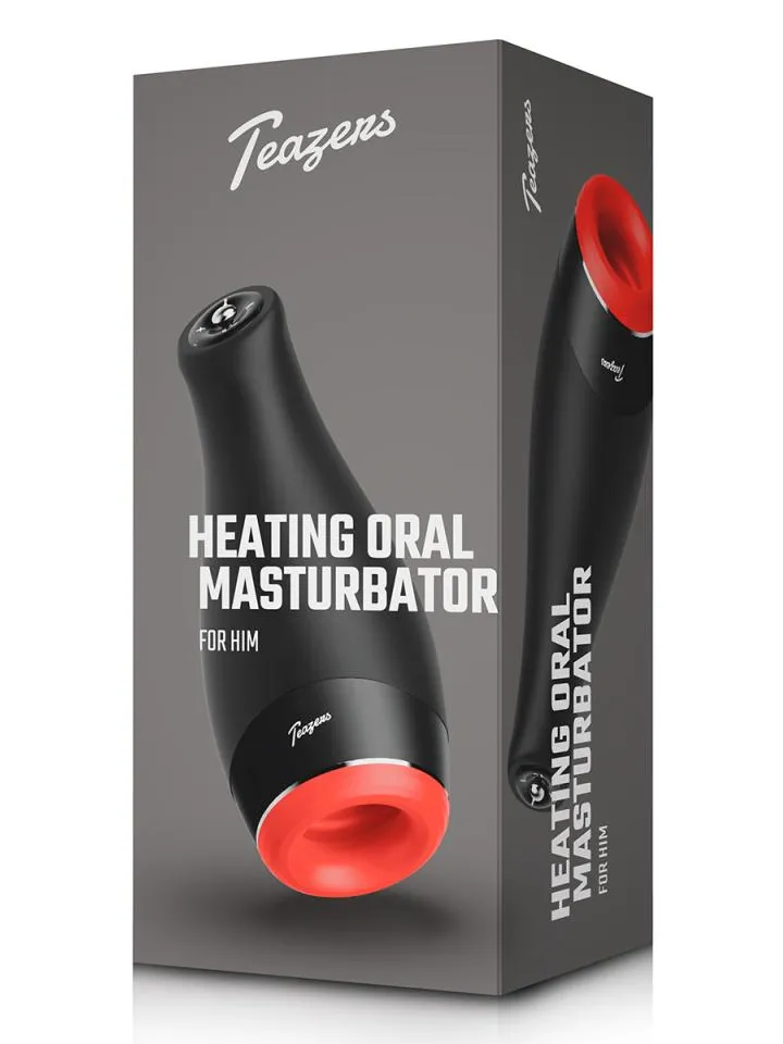 Teazers Heating Oral Masturbator - Vibrating masturbator 5 [full]