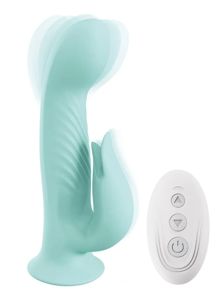 Teazers Rotating Rabbit Vibrator With Remote Control - Rabbit vibrator 1 [full]