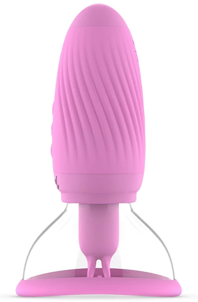Teazers Suction Cup With Clitoris Vibrator - Vibrating clitoris pump 3