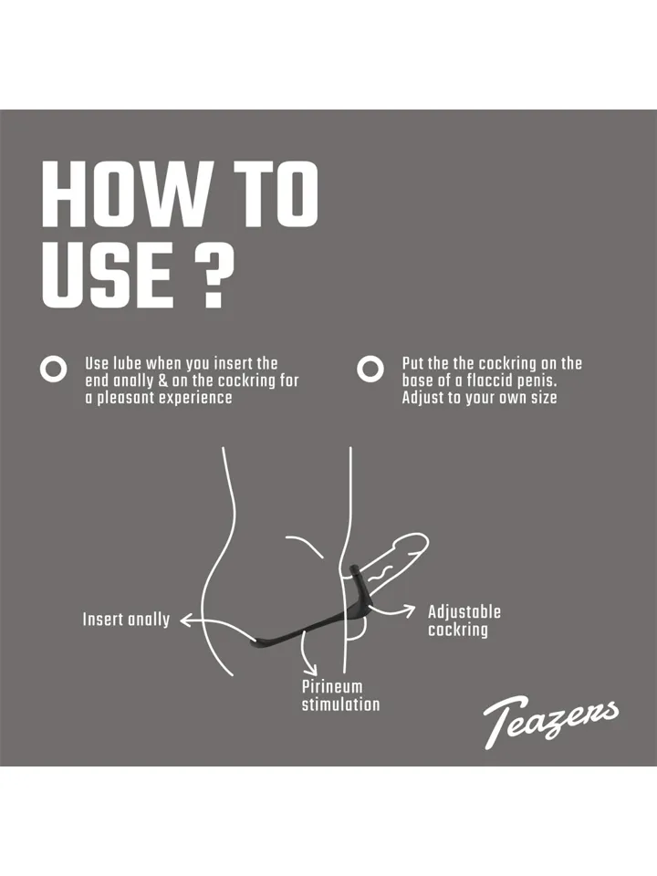 Teazers Triple Prostate Vibrator With Remote - Prostate stimulator 3 [full]