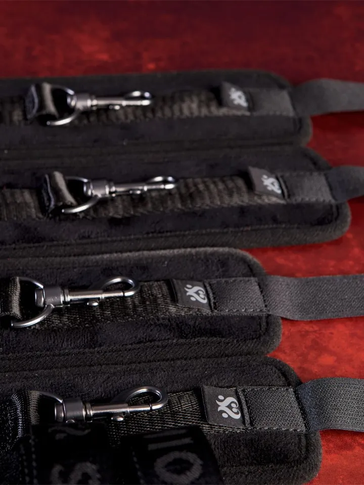 The Bed-Spreader Under The Mattress Restraint System - Wrist & ankle cuffs 5 [full]