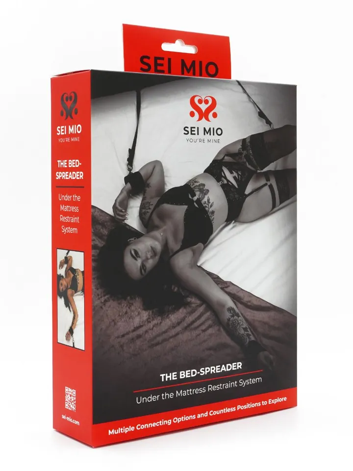 The Bed-Spreader Under The Mattress Restraint System - Wrist & ankle cuffs 7 [full]