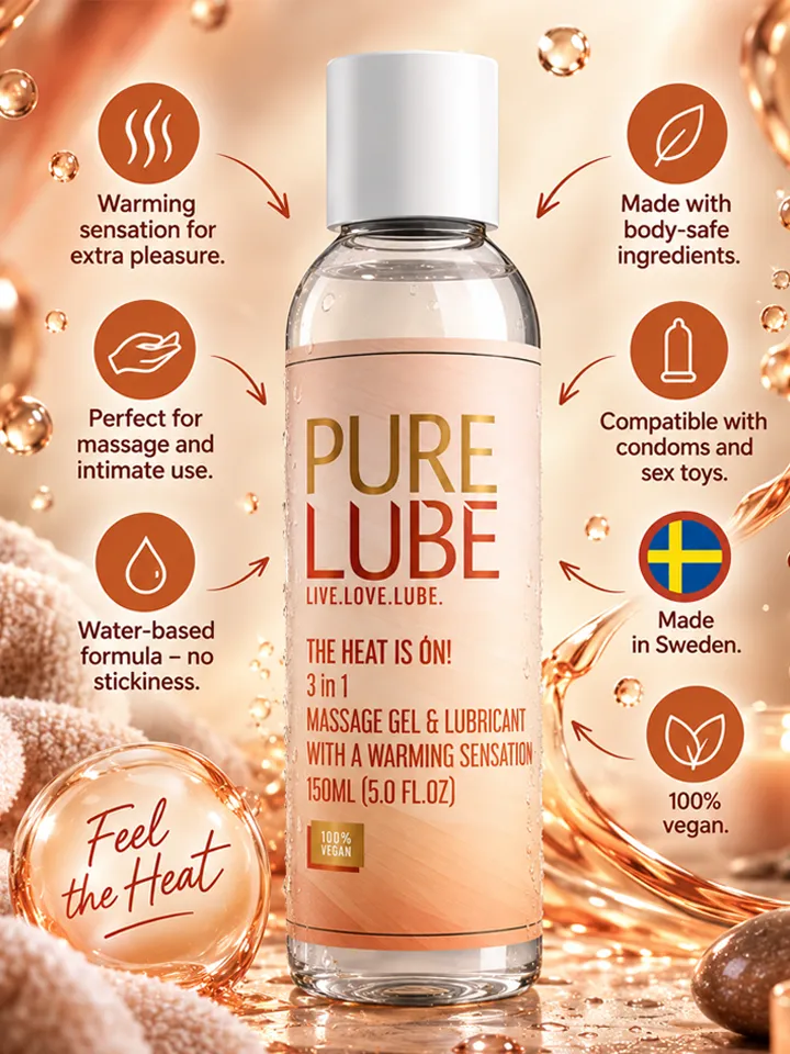 The Heat Is On Lube 3in1 150 ml - Lubricant & massage lotion 1 [full]
