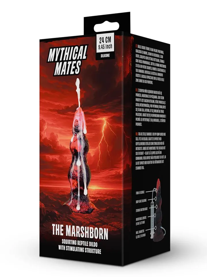 The Marshborn Squirting Reptile Dildo 24 cm - Monster dildo 5 [full]