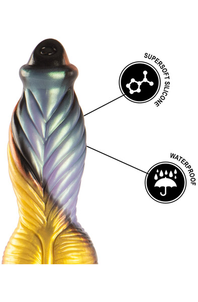 The Resurgence Of Pleasure Dildo Remote 26,5 cm - Monster dildo 3