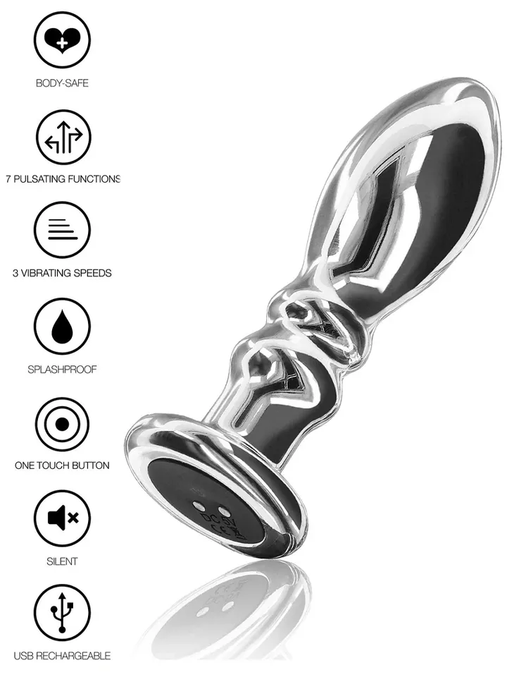 The Slider Vibrating Plug Medium - Vibrating anal plug 1