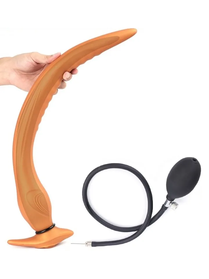 TheAssGasm Inflatable Long Plug 37 cm - Inflatable dildo 1 [full]