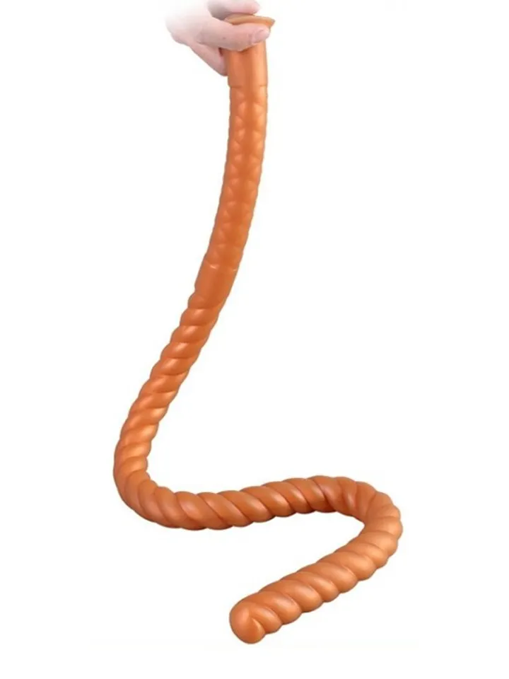 TheAssGasm Long Twist Dildo 80 cm - Extra long anal dildo 1 [full]