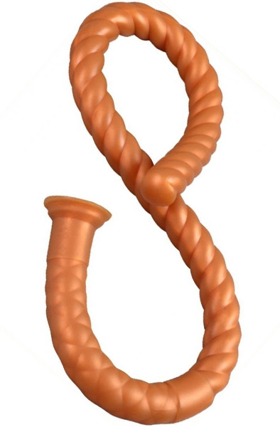 TheAssGasm Long Twist Dildo 80 cm - Extra long anal dildo 2