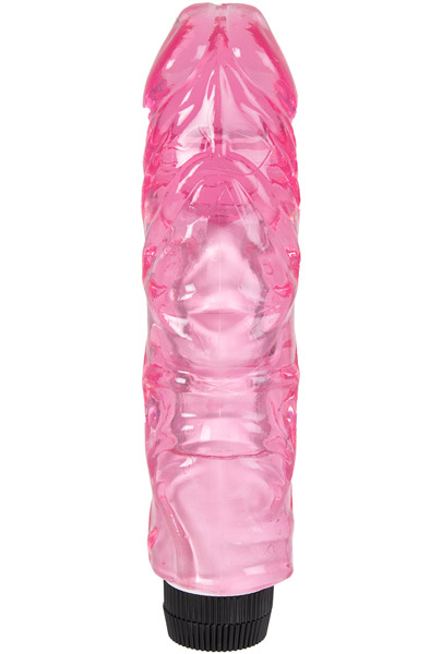 Thick Realistic Vibrating Dildo Pink 22 cm - Vibrierender Dildo 2