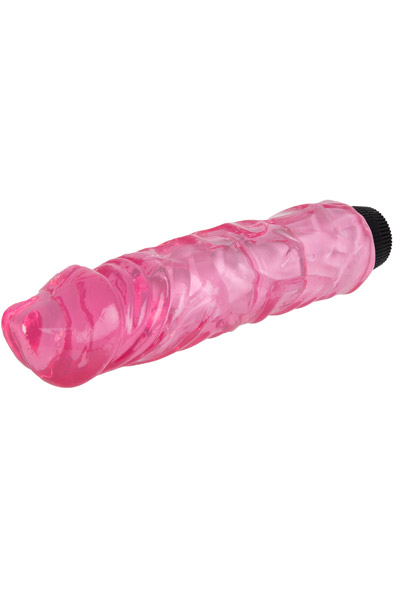 Thick Realistic Vibrating Dildo Pink 22 cm - Vibrierender Dildo 3