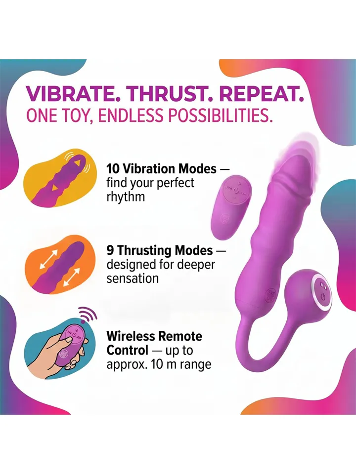 Thrusting Bullet With Remote - Bullet vibrator 2 [full]
