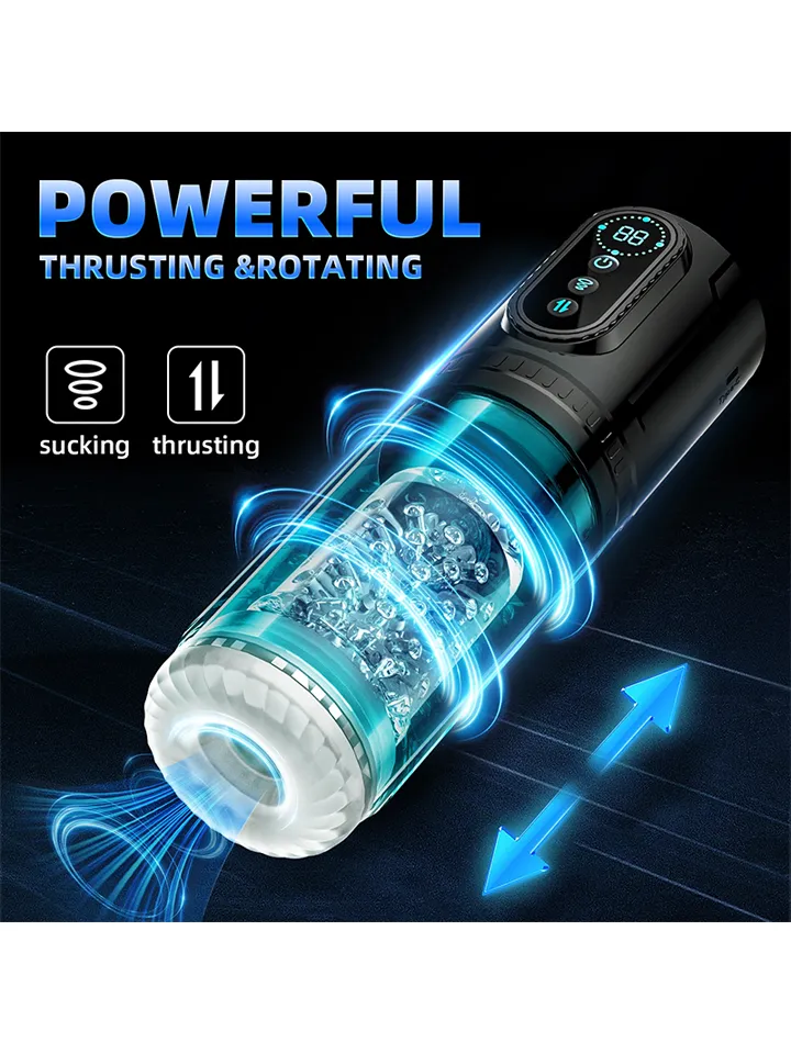Thrusting & Sucking Masturbator Pump - Automatic masturbator 2 [full]