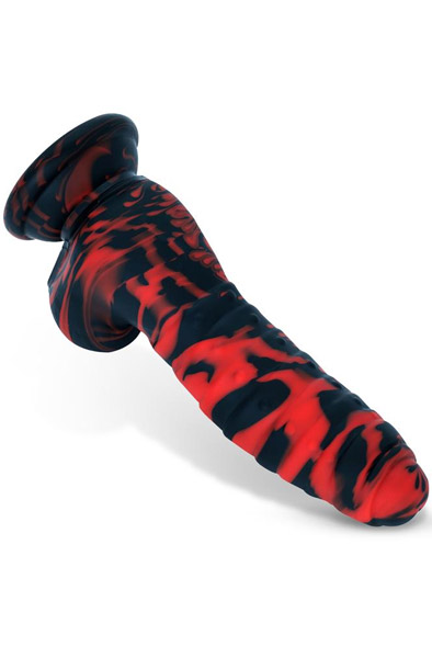 Tigrax Liquid Silicone Dildo 17,5 cm - Dragon dildo 4