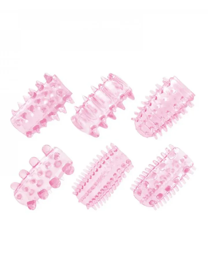 Timeless Flexible Cock Rings 6-pcs - Finger sleeve 1 [full]