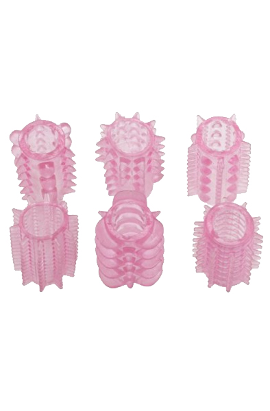 Timeless Flexible Cock Rings 6-pcs - Finger sleeve 2
