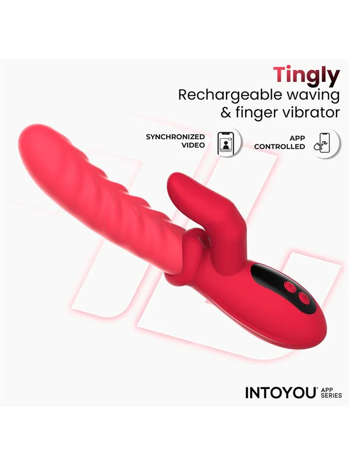 Tingly Vibrator With Finger, Waving & App - App-controlled rabbitvibrator 3 [full]