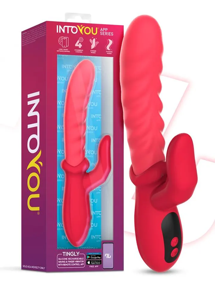Tingly Vibrator With Finger, Waving & App - App-controlled rabbitvibrator 6 [full]