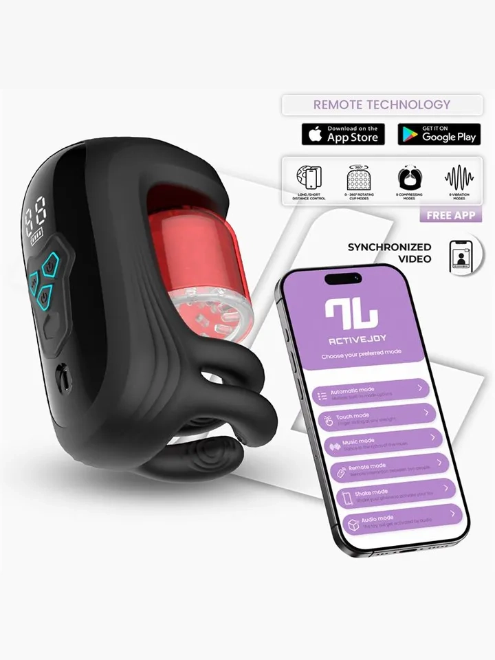 Torky Compressing Rotating App Masturbator - Automatic masturbator 1 [full]