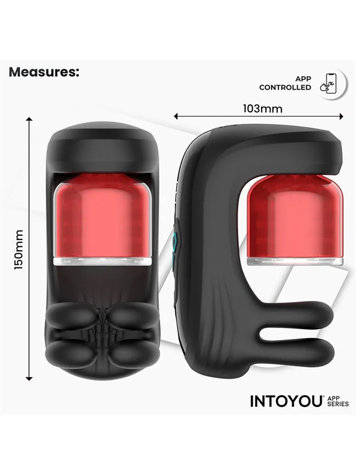 Torky Compressing Rotating App Masturbator - Automatic masturbator 5 [full]