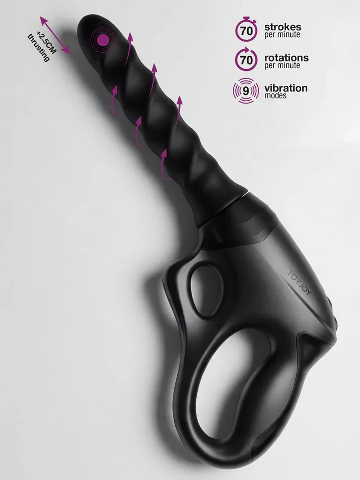 ToyJoy Cadence Fatale PRO+ - Vibrating dildo 2 [full]