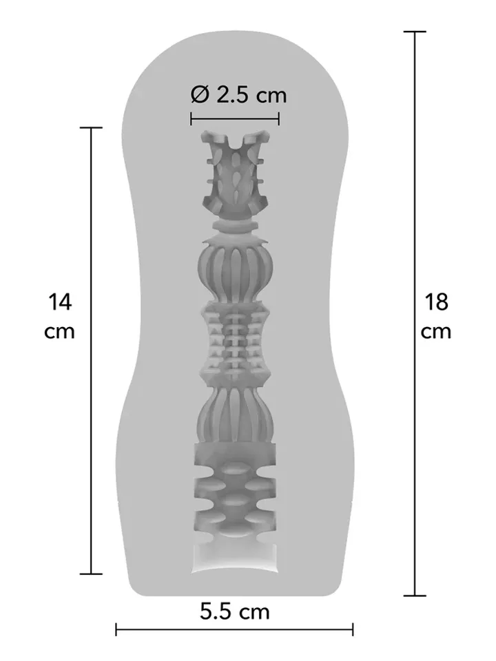 ToyJoy Clear Trust Vacuum Stroker - Stroker 2 [full]