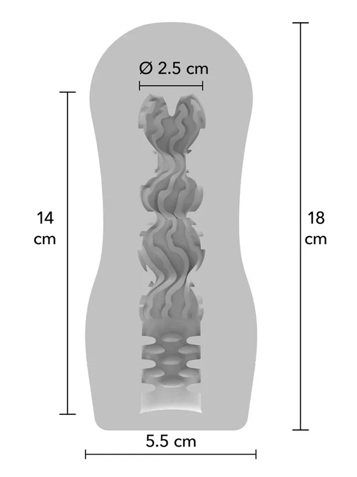ToyJoy Clear Wave Vacuum Stroker - Stroker 2 [full]
