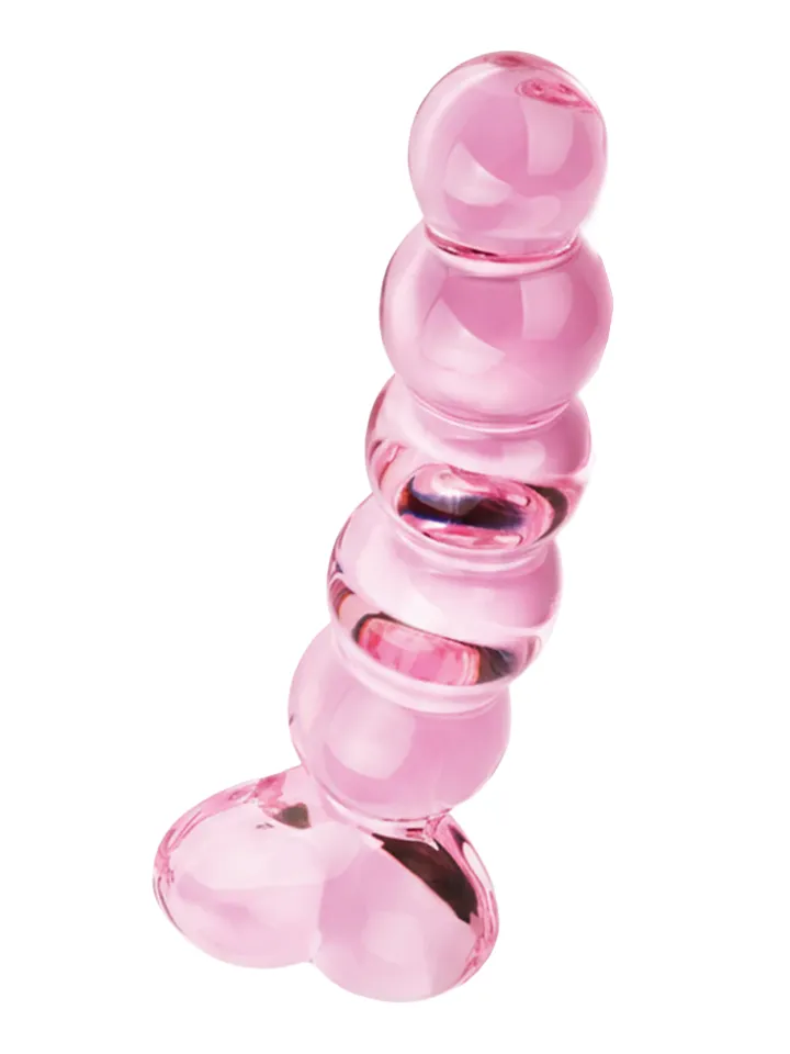 ToyJoy Glass Worxx Crystal Heart Anal Dildo - Glass dildo 1 [full]